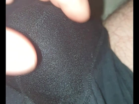 Gay men with body hair engage in kinky piss play