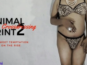 Beautiful shemale Indian goddess in hot solo scene