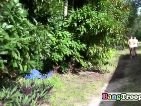 banged