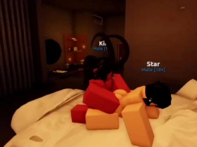Gay Roblox animation with explicit content