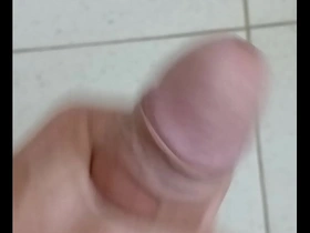 A mature cuckold who likes to pleasure his partner while he is away, comes back with cum on his face.