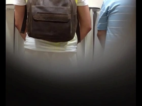 Gay masturbates in the bathroom in Sao Paulo shopping mall