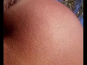 Cdzinha enjoys anal sex after getting a tan