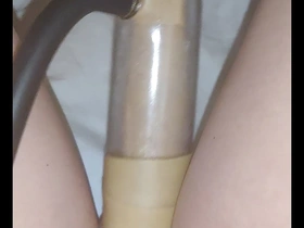 Bi amateur gets an edging dick workout in a hotel room