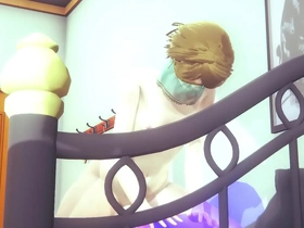 Big ass Gerudo gets a creampie in this Yaoi The Legend of Zelda fan fiction