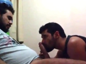 Marcos Goiano and Pedro Barbudinho in hot gay action