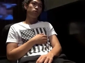 Gay masturbation video with an Asian amateur.