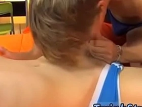 First time gay sex with an Asian monk in porn video