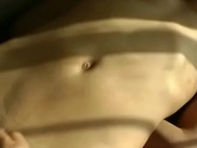 Straight boy gets touched and cum sprayed in gay porn video