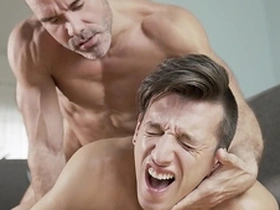 Stepdad teaches stepson a lesson in anal sex
