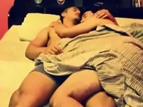 Gay love: Gay sex in a romantic movie with an Asian partner