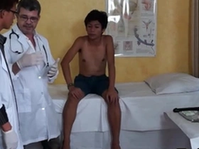 Seductive Asian doctor explores wild side with anal-loving patient in medicalroom