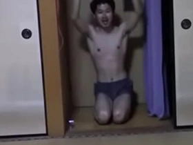 Gay Japanese university student Sutehage’s enthusiastic shout for the Emperor.