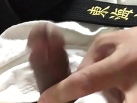 Gay Japanese student in steamy porn video