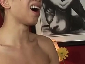 Red and blonde hispanic twinks having a fun fuck