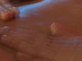 A sensual massage that leads to sexual discovery
