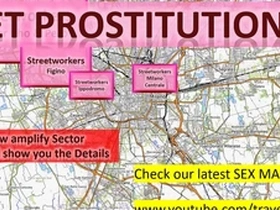 Public sex in the red zone of Milan, Italy