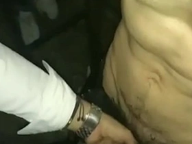 Outdoor bondage and piss play with an Asian gay couple